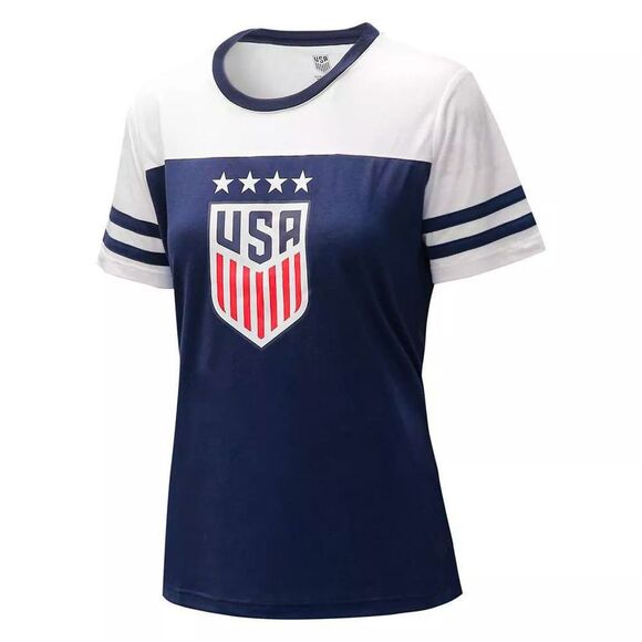 USA Soccer Women's World Cup USWNT Fashion Jersey, XL - Picture 1 of 4